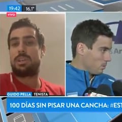 Guido Pella (30 años) insinúa que la pandemia podría retirarle
