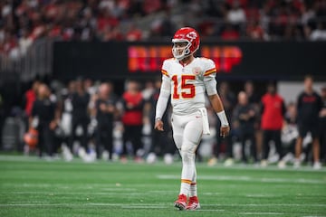 Kansas City Chiefs quarterback Patrick Mahomes topped ESPN's post-season QBR for 2023. 