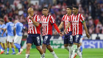 Javier Chicharito Hernandez during the 13th round match between Guadalajara and Cruz Azul as part of the Liga BBVA MX, Torneo Clausura 2025 at Jalisco Stadium, on March 29, 2025 in Guadalajara, Jalisco, Mexico.