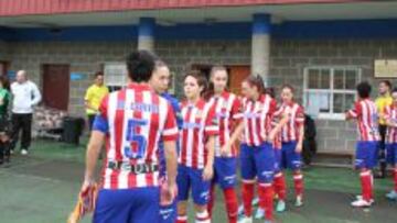 El Atl&eacute;tico F&eacute;minas, antes de un partido. 