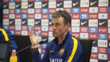 Luis Enrique: "Veo a Messi con ganas de ganarlo todo"