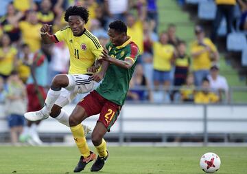 Colombia muestra buen fútbol ante Camerún