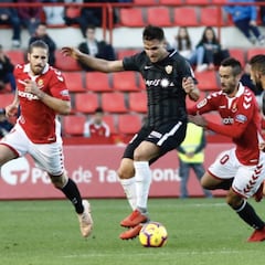 Nàstic 2-2 Almería: resumen, goles y resultado del partido