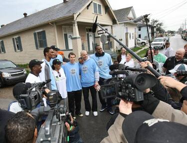 "El deporte fue fundamental tras el horror del hurac¨¢n Katrina"