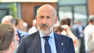 02/06/22 PRESENTACION INAUGURACION DE LOS TRES EDIFICIOS PRINCIPALES EN LA CIUDAD DEPORTIVA DE LEZAMA DE LAS INSTALACIONES DEPORTIVAS DEL ATHLETIC DE BILBAO Aitor Elizegi presidente