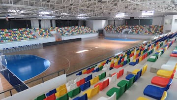 Nuevo pabellón de Manzanares, con capacidad para 1.500 espectadores.