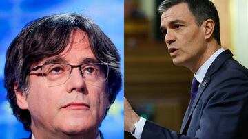 Aviso de Puigdemont a Pedro Sánchez