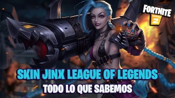 Fortnite: Jinx de League of Legends llegaría como skin según filtraciones