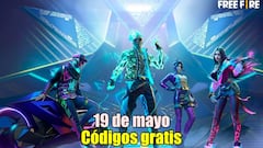 Free Fire | Códigos de hoy viernes 19 de mayo de 2023: recompensas gratis