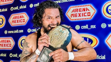 El Terrible, nuevo campeón Nacional Completo del CMLL