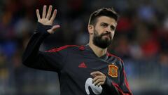 Gerard Piqu&eacute;, con la Selecci&oacute;n espa&ntilde;ola.