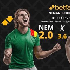 Neman Grodno vs. KÍ Klaksvík: horario, dónde ver, pronósticos y cuadro