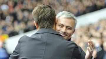 Mourinho, con Pochettino.