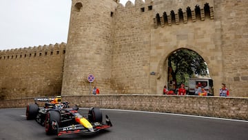 Así quedó Checo Pérez en la clasificación del GP de Azerbaiyán ¿en qué posición sale?