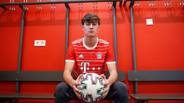 Javi Fernández, jugador del Bayern.