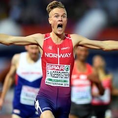 Filip Ingebrigtsen es baja por enfermedad en el Europeo