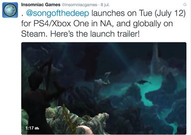 Song of the Deep saldrá mañana