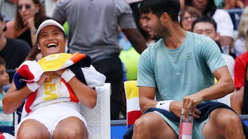 Why isn’t Emma Raducanu partnering Carlos Alcaraz at U.S. exhibition?