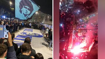 Nápoles llora y pide el “estadio Maradona”