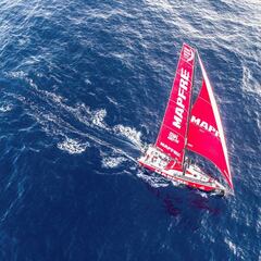 El 'MAPFRE' cae a la tercera plaza rumbo a Lisboa