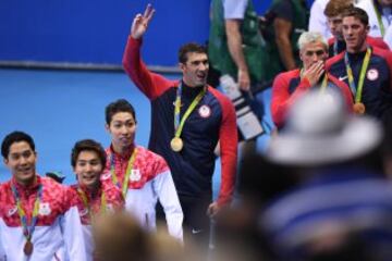 Los 23 oros olímpicos del intratable Michael Phelps