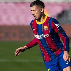 Koeman respira con los centrales: recupera a Araújo y Lenglet sólo estará diez días de baja