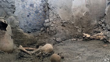 Two new bodies were discovered in the Casti Amanti in Pompeii buried long ago during the eruption of Mount Vesuvius giving new insights to the tragedy.