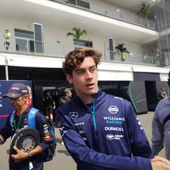 Franco Colapinto se ve reflejado en ‘Checo’ Pérez