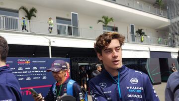 Franco Colapinto se ve reflejado en ‘Checo’ Pérez