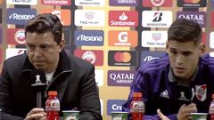 Gallardo 'salvó' a pupilo que iba a hablar del árbitro Bascuñán