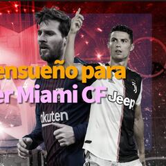 Messi y Cristiano en el equipo de ensueño para Inter Miami CF