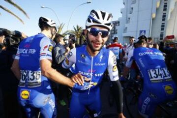 Fernando Gaviria demuestra su categoría como sprinter en la Tirreno Adriático