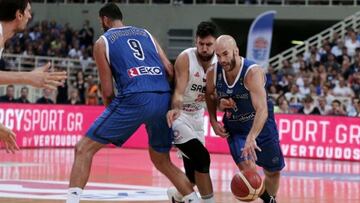 Serbia asusta: victoria a la Grecia de Antetokoumpo sin Jokic