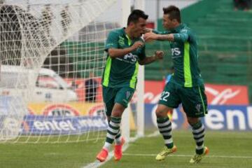 Luego Wanderers supo ganarle un difícil partido a Palestino en La Cisterna.