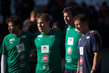 Alfonso, Martín Vázquez, Pavón y Luis Milla.