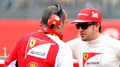 Alonso podría salir de Ferrari si la Scuderia no acaba tercera