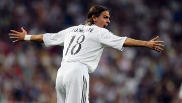 Jonathan Woodgate, con el Real Madrid. 