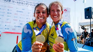 Mas y Cantero, medalla de oro en el 470 de la Copa del Mundo.