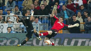 Mark González superó a Casillas y marcó el gol del empate en abril de 2006.