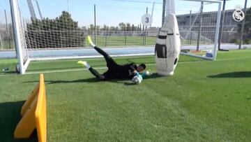 Courtois y Jovic trabajan con el grupo; Brahim sigue recuperando