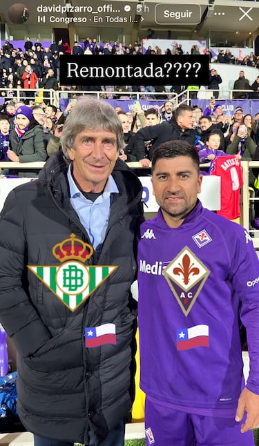 Pizarro desafía a Pellegrini en redes