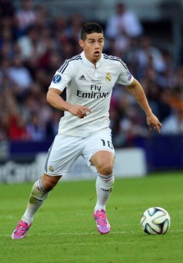 James Rodríguez. Real Madrid.