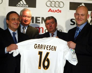 Tommy Gravesen cost 3.5 million euros from Everton.