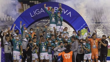 Los jugadores del Le&oacute;n campe&oacute;n del 2020 que siguen en el equipo