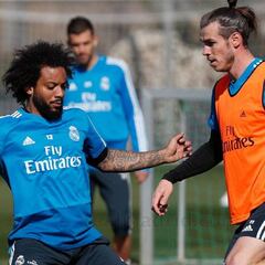 Solari y Lucas Vázquez no dan importancia al gesto de Bale