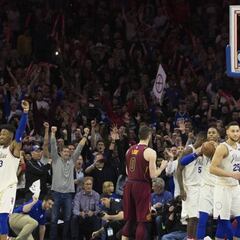 Ben Simmons y los Sixers vencen de manera cardíaca a los Cavs