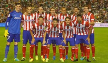 Las imágenes del Valladolid - Atlético de Madrid