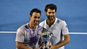 Fabio Fognini y Simone Bolelli