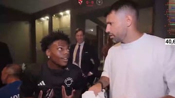 La burla de Agüero a Cristiano Ronaldo por el Mundial de Clubes