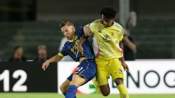La Juve de Cabal es líder de la Serie A: triunfo en Verona